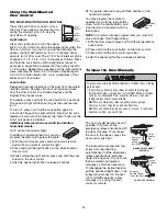 Preview for 27 page of Chamberlain 3265-267C, 3265C Owner'S Manual