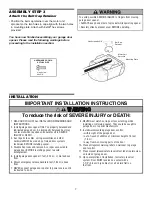 Preview for 7 page of Chamberlain 3280-390 1/2 HP User Manual