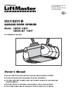 Chamberlain 3280M-267 Owner'S Manual preview