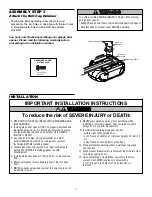 Preview for 7 page of Chamberlain 3280M-267 Owner'S Manual