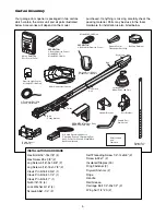 Preview for 5 page of Chamberlain 3585-100 3/4 HP Owner'S Manual