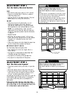 Preview for 25 page of Chamberlain 3585-100 3/4 HP Owner'S Manual