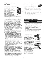 Preview for 27 page of Chamberlain 3585-100 3/4 HP Owner'S Manual