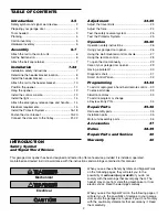 Preview for 2 page of Chamberlain 3585CS 3/4HP Owner'S Manual