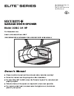 Chamberlain 3595C 3/4 HP Owner'S Manual preview