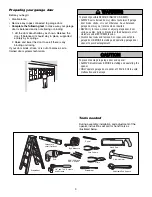 Предварительный просмотр 3 страницы Chamberlain 3595LM 3/4 HP Owner'S Manual