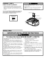 Preview for 7 page of Chamberlain 3850PC Owner'S Manual