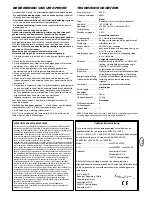 Предварительный просмотр 61 страницы Chamberlain 5580KTX Instructions Manual