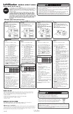 Предварительный просмотр 2 страницы Chamberlain 787LMC Quick Start Manual