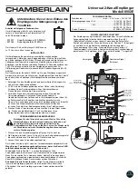 Chamberlain 8002E Quick Start Manual preview