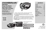 Chamberlain 8010WLA User Manual preview