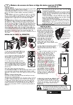 Preview for 6 page of Chamberlain 8747EML Quick Start Manual