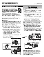 Chamberlain 935C Owner'S Manual preview