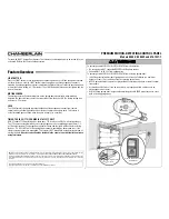 Preview for 1 page of Chamberlain 935EV Installation Manual