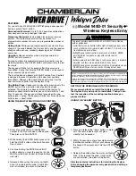 Chamberlain 940D-01 Installation And Using Manual preview