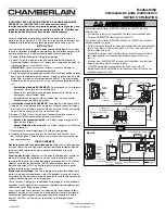 Предварительный просмотр 2 страницы Chamberlain 945C Owner'S Instructions