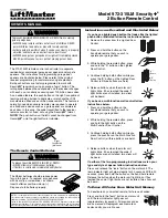 Chamberlain 972LM Security? Owner'S Manual предпросмотр