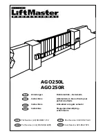 Предварительный просмотр 1 страницы Chamberlain AGO250L Instructions Manual