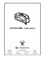 Chamberlain ART300-24MB Instructions Manual preview