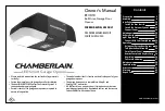 Chamberlain B1381C Owner'S Manual preview