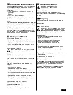 Preview for 52 page of Chamberlain Basic ML510EV Assembly And Operating Instructions Manual