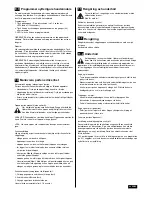 Preview for 61 page of Chamberlain Basic ML510EV Assembly And Operating Instructions Manual