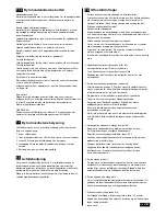 Preview for 62 page of Chamberlain Basic ML510EV Assembly And Operating Instructions Manual