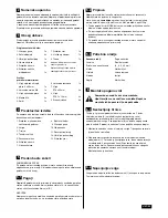 Preview for 85 page of Chamberlain Basic ML510EV Assembly And Operating Instructions Manual