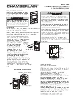 Chamberlain C198 Owner'S Instructions предпросмотр