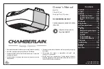 Chamberlain C273 Owner'S Manual preview