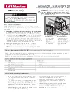 Chamberlain CAPXLCAM Instructions For Installing preview