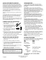 Preview for 2 page of Chamberlain CLDM1 User Manual