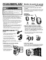 Preview for 3 page of Chamberlain CLDM1 User Manual