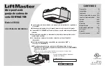 Preview for 39 page of Chamberlain CONTRACTOR 8160LA Manual