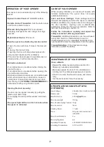 Preview for 23 page of Chamberlain CR700MYQ Installation And Operating Instructions Manual