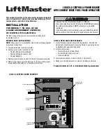 Предварительный просмотр 1 страницы Chamberlain DAMP ENVIRONMENT Installation Manual