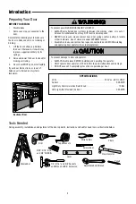 Preview for 4 page of Chamberlain DDO8900W Manual