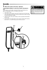 Preview for 6 page of Chamberlain DDO8900W Manual