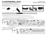 Chamberlain E940C Quick Start Manual preview