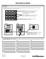 Preview for 2 page of Chamberlain EL2000SS Visitor Instructions