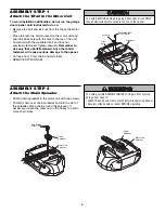 Предварительный просмотр 6 страницы Chamberlain Elite 3575S Owner'S Manual