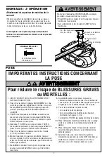 Предварительный просмотр 47 страницы Chamberlain Elite 3585CS Owner'S Manual