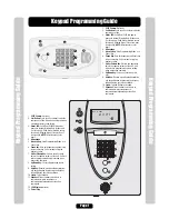 Предварительный просмотр 2 страницы Chamberlain Elite EL Series Programming Manual