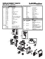 Chamberlain Elite RSL12V Replacement Parts preview