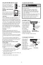 Preview for 27 page of Chamberlain ELITE Series Owner'S Manual