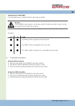 Предварительный просмотр 33 страницы Chamberlain Garos CS 300 Operating Instructions Manual