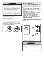 Preview for 10 page of Chamberlain Grifco CG3800 Instruction Manual