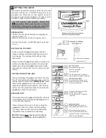 Preview for 8 page of Chamberlain HandyLift Plus CR600 Installation And Operating Instructions Manual