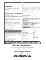 Preview for 15 page of Chamberlain HandyLift Plus CR600 Installation And Operating Instructions Manual