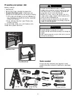 Preview for 3 page of Chamberlain HD175D 1/2 HP Manual